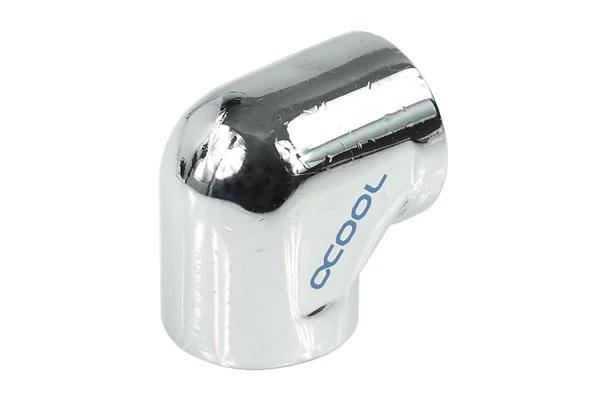 Alphacool HF L-connector G1/4 inner thread to G1/4 inner thread, chrome 