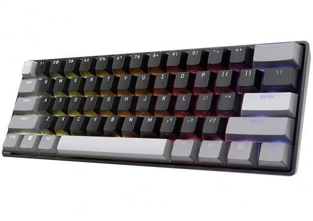 Геймърскa механична клавиатура Corsair Clipper Mini 60 Hall Effect - Hyperdrive Magnetic Switch 