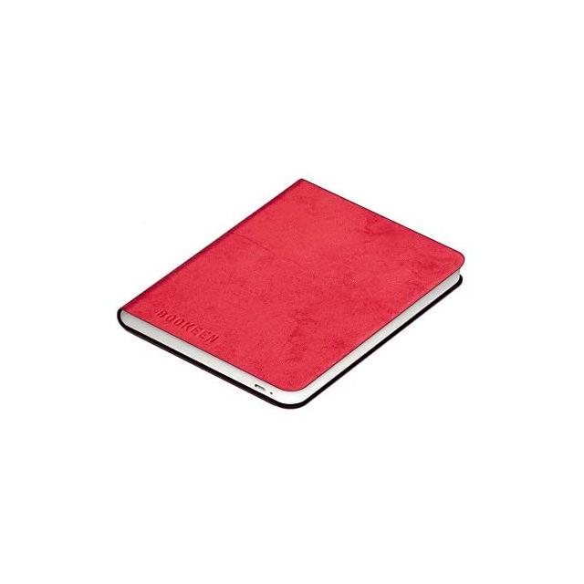 Калъф кожен BOOKEEN Classic, за eBook четец DIVA, 6 inch, магнит, Червен