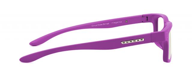 Детски компютърни очила GUNNAR Cruz Kids Small, Clear Natural, Лилав 