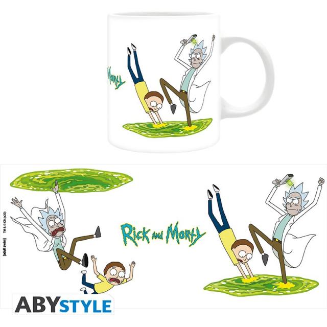 Чаша ABYSTYLE RICK AND MORTY Portal 2 
