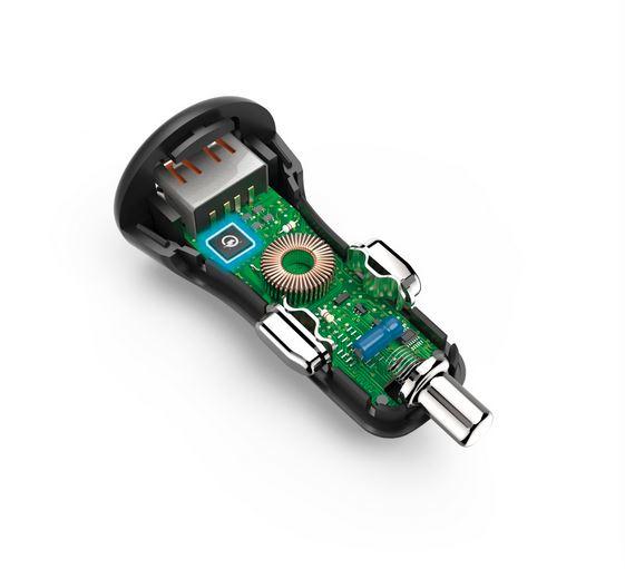 Fast Charger for Car, USB-A, HAMA-201633 
