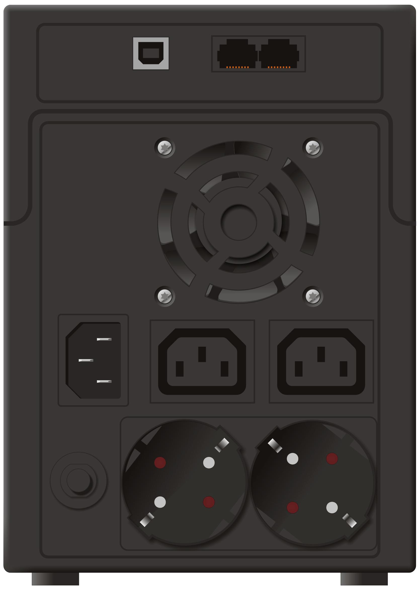 UPS POWERWALKER VI 2200 SH, 2200VA, Line Interactive