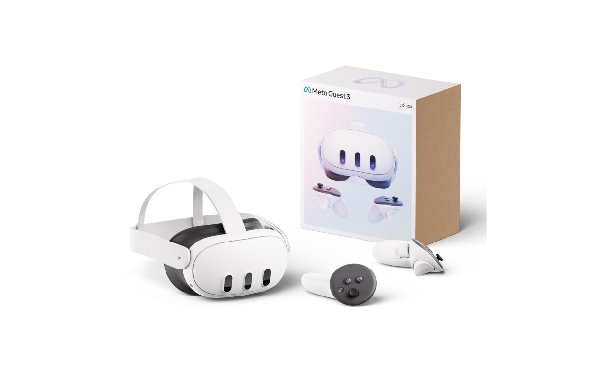 VR  Quest3 512GB + α Meta Quest 3S 512GB Advanced AIO VR Headset w/Controllers