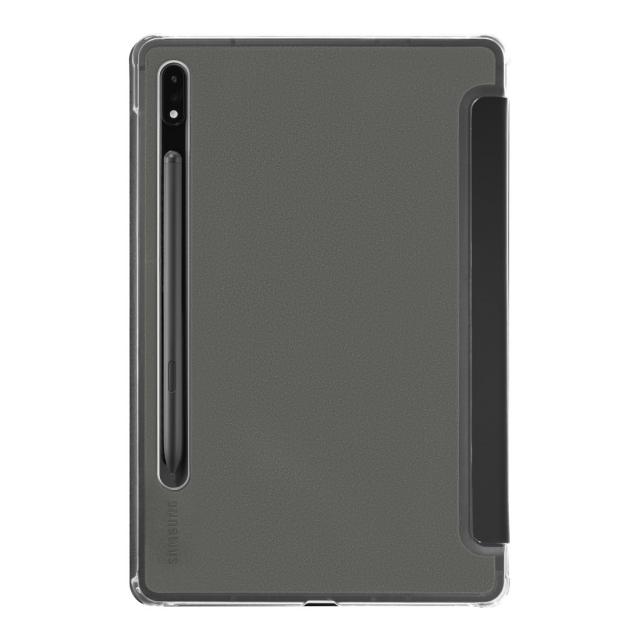 Hama "Fold Clear" Tablet Case for Samsung Galaxy Tab S7 FE/S7+/S8+ 12.4", black 