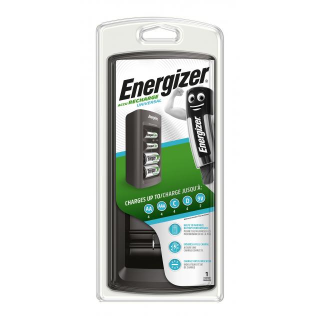 Universal Charger  NIMH R6,03,14,20,22   N301335800 ENERGIZER