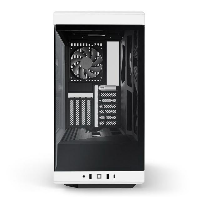 Case HYTE Y40 Tempered Glass, Mid-Tower, White and Black 