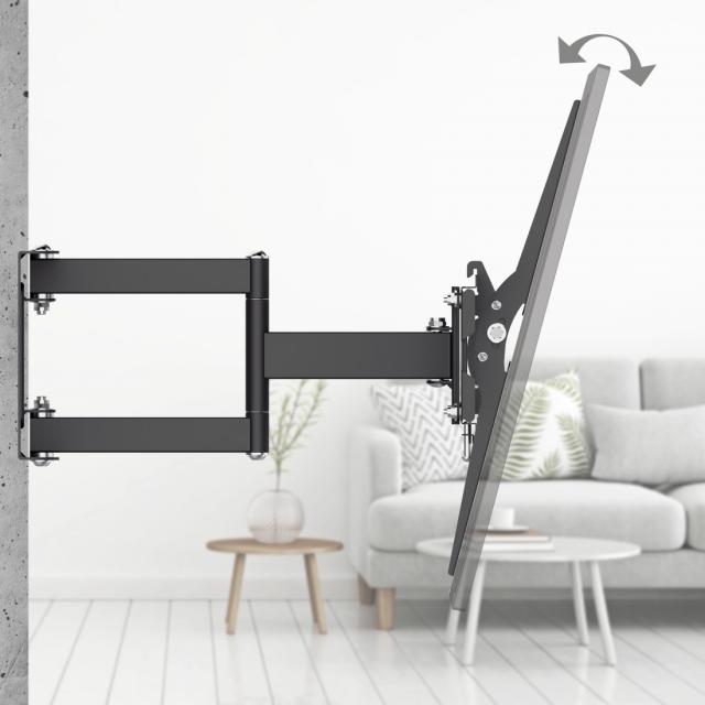 Hama TV Wall Bracket, Swivel, Tilt, Pull-out, 165 cm (65"), 220830 