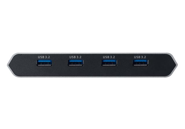 KVM превключвател, ATEN US3311, 2-портов, 4K, DisplayPort, USB-C, (поддържа до 8K) 