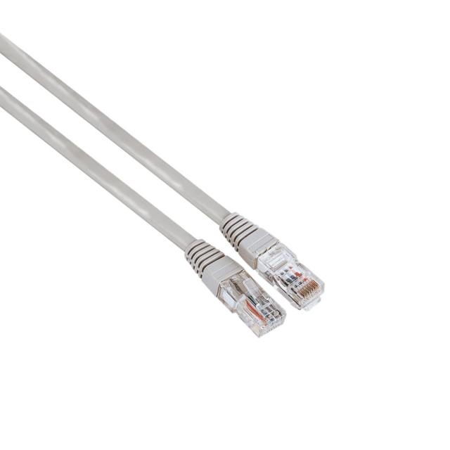 Network Cable HAMA CAT 5e, UTP, RJ-45 - RJ-45, 3 m, Standard, Grey