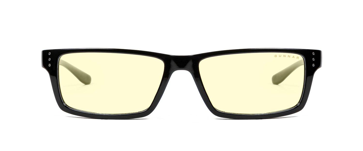 Компютърни очила GUNNAR Riot Onyx, Amber, Черен