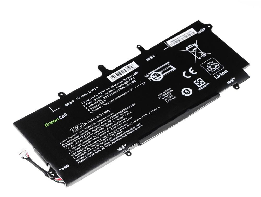 Батерия за лаптоп GREEN CELL, HP EliteBook Folio 1040, G1, G2, 11.1V, 3100mAh