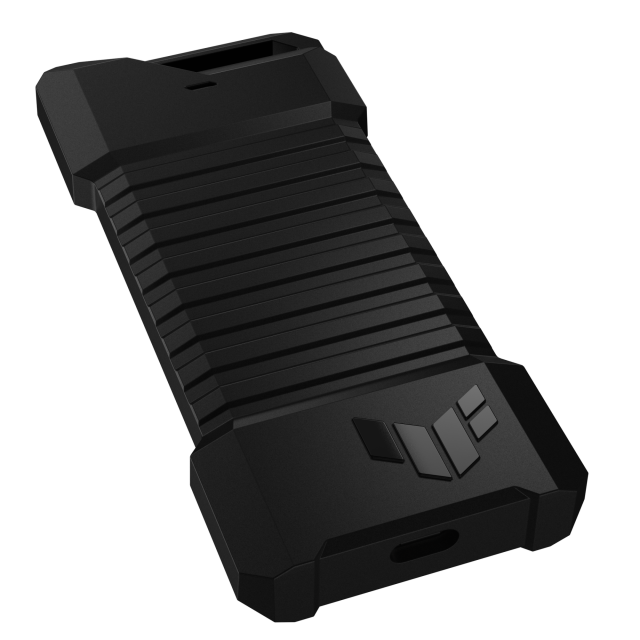 ASUS TUF GAMING A1 M.2 NVMe SSD Enclosure IP68 Water and Dust resistance - Black 