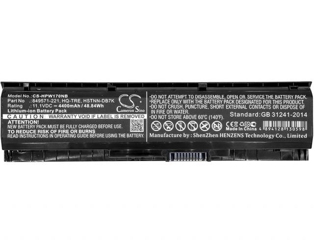 Батерия  за лаптоп HP OMEN 17; Pavilion 17  HSTNN-DB7KPA06 CS-HPW170NB 11.1V 4400mAh Cameron Sino 