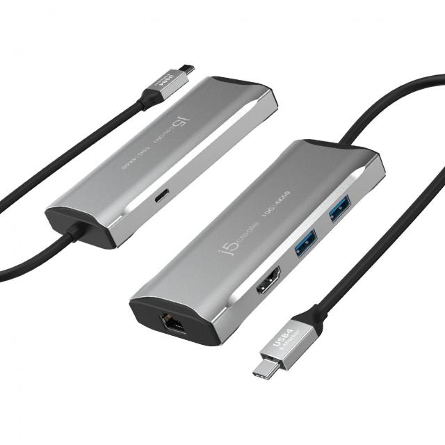 j5create 4K60 Elite USB-C 10Gbps Travel Dock 