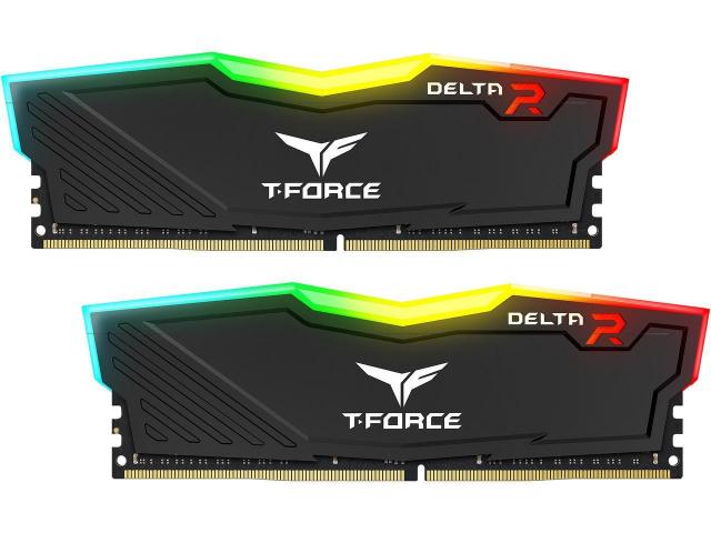 Memory Team Group T-Force Delta RGB Black DDR4 - 32GB (2x16GB) 3600MHz 1.35V 