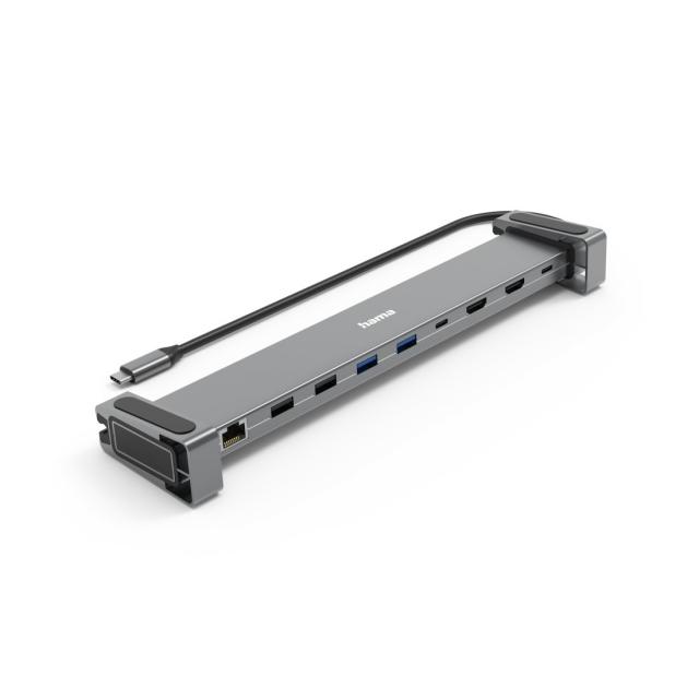 HAMA Докинг станция "Connect2Office Basic V2" USB-C, 9 в 1 за лаптоп 