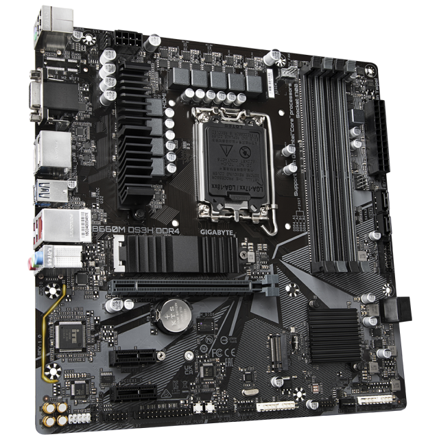 Дънна платка GIGABYTE B660M DS3H, socket 1700, mATX 