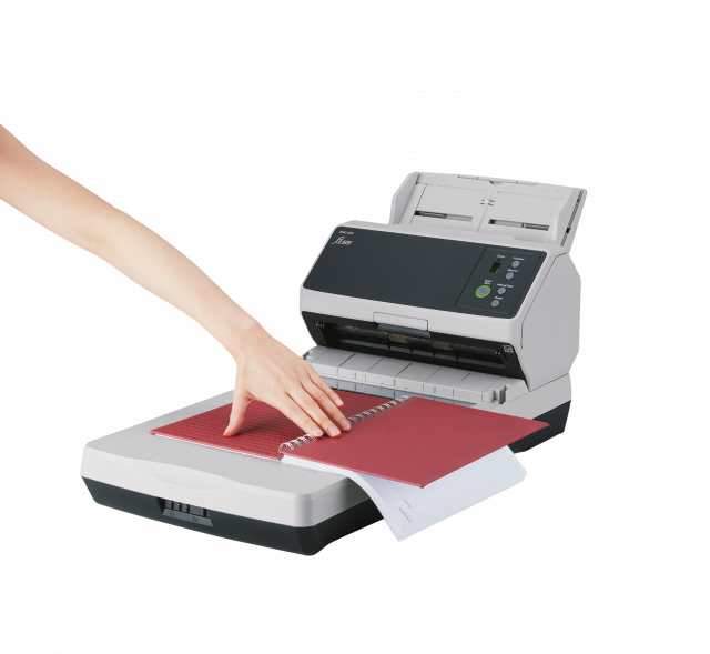 Документен скенер Ricoh fi-8250, Комбиниран с настолен, A4 