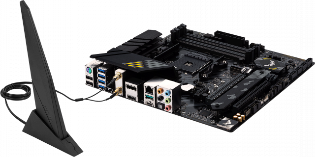 Motherboard ASUS TUF GAMING B550M-PLUS WIFI II, AMD AM4, micro ATX, 4x DDR4, dual M.2, Wi-Fi 6, PCIe 4.0, Aura Sync RGB 