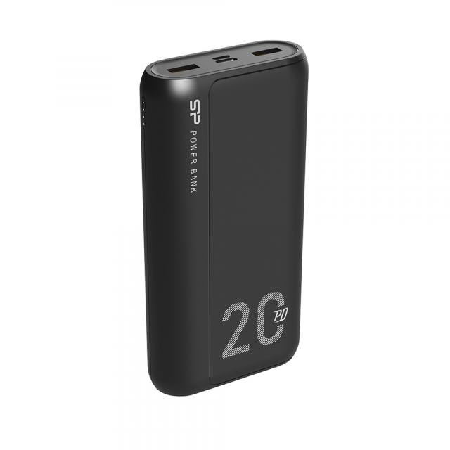 Външна батерия Silicon Power QS15 20000 mAh, Черен 
