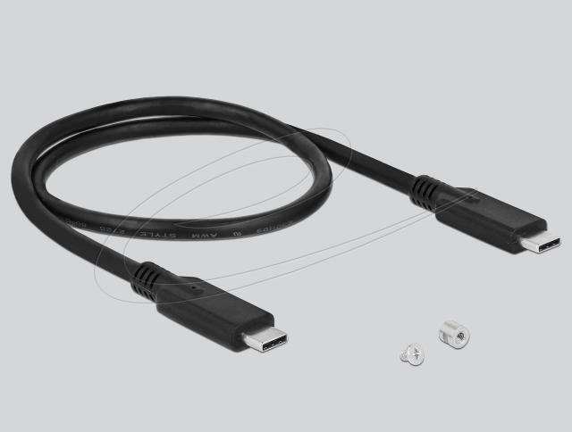 Външно чекмедже Delock за M.2 NVMe PCIe SSD със SuperSpeed ​​USB 10 Gbps (USB 3.1 Gen 2) USB Type-C женски 