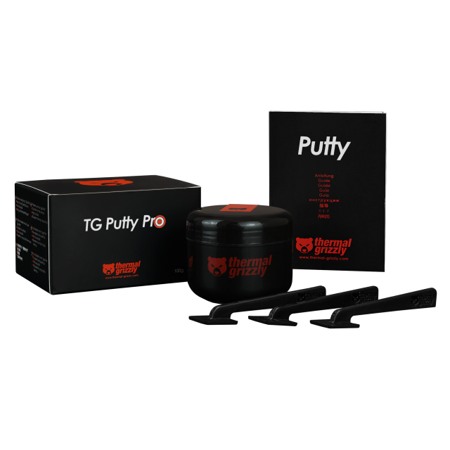Термопроводяща паста Thermal Grizzly Putty Pro - 100g 