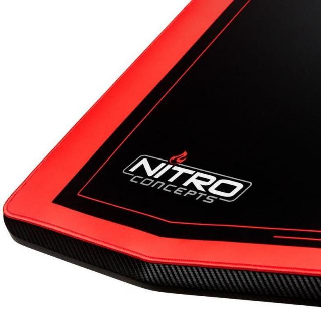 Геймърско бюро Nitro Concepts D16E, Carbon Red, Електрическо управление на височина 