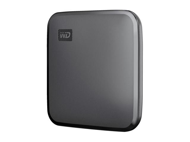 WD, Elements SE, Portable SSD, 2TB, USB 3.0, Black 