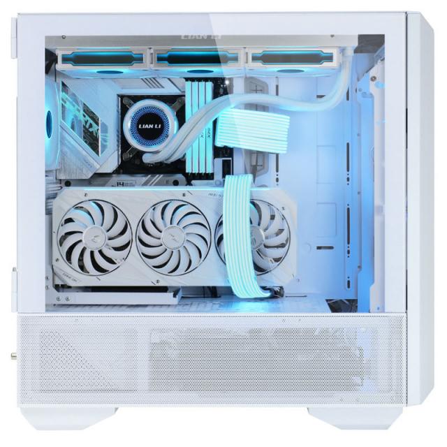 Case Lian Li LANCOOL III Mid-Tower, Tempered Glass, White 