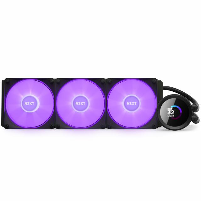 AIO Liquid Cooler NZXT Kraken 360 RGB Black, LCD Display 