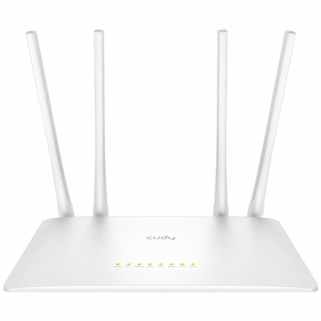 Wireless Router Cudy WR1200, V2.0, Dual band, 4 antennas 