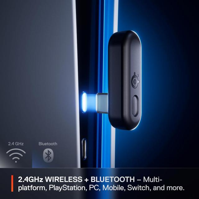 Безжични слушалки с микрофон SteelSeries Arctis GameBuds - White 