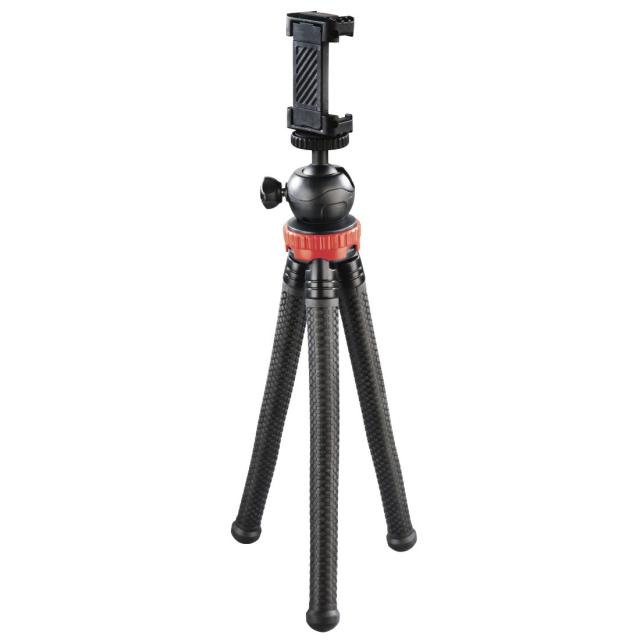 Мини статив HAMA FlexPro, За смартфони GoPro и фото камери, 27 см 
