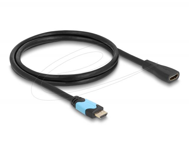 Delock HDMI удължителен кабел, 48 Gbps, 8K, 60HZ, 1м 