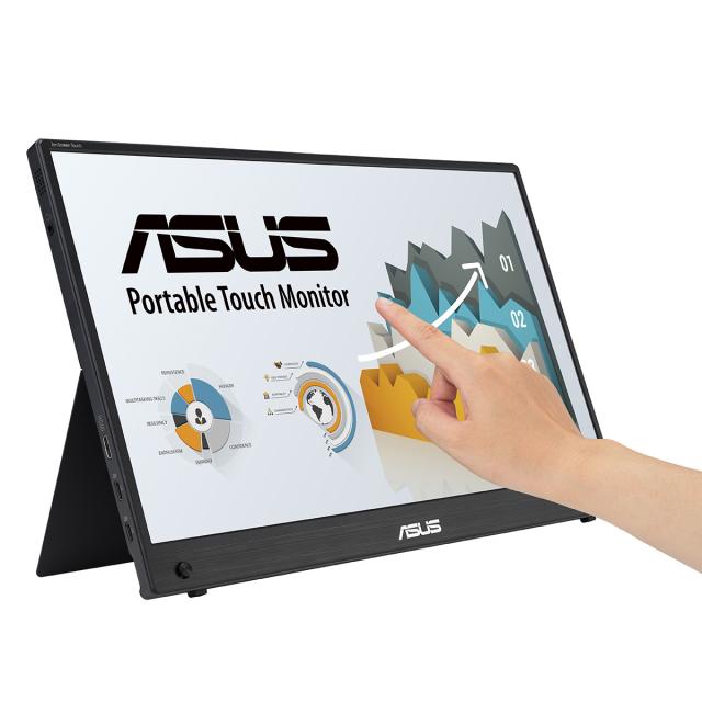 Monitor ASUS ZenScreen Touch MB16AHT, 15.6" FHD (1920x1080) IPS 