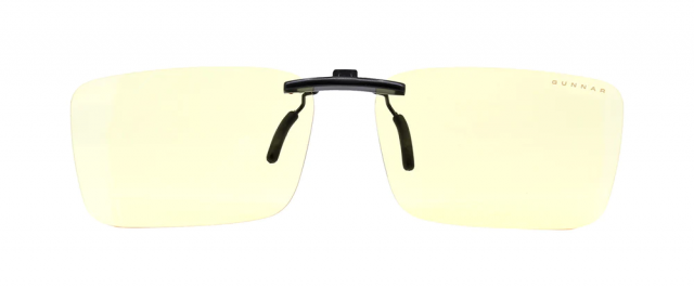 Лещи за очила Gunnar Clip On - Amber Onyx 