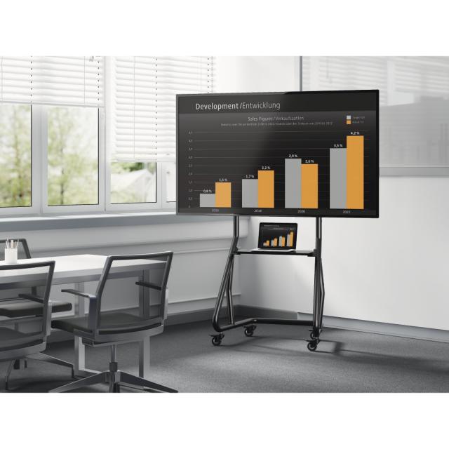 Метална стойка за TV, Trolley, 254 см (100"), 220875 
