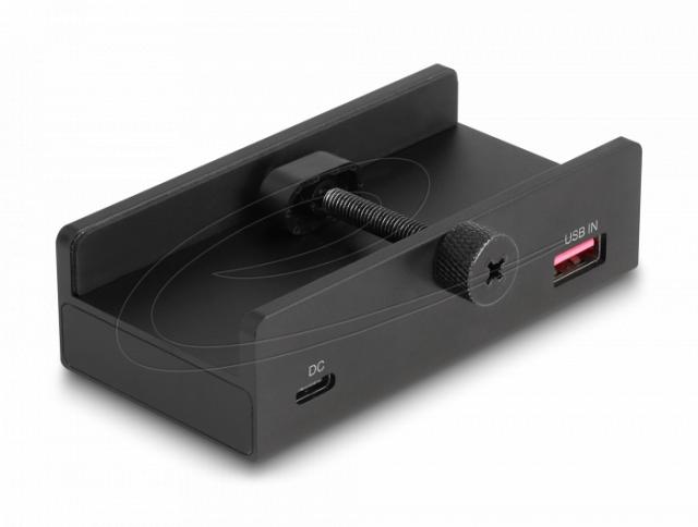 Delock USB Хъб, 4 порта, 5 Gbps, 2 x USB-A, 2 x USB-C 