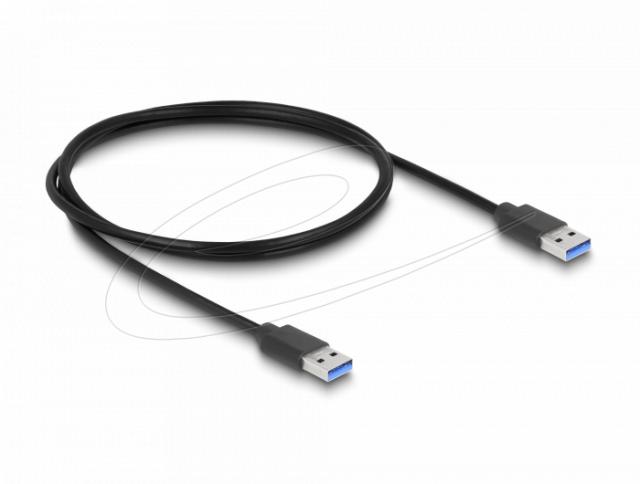 Delock USB Хъб, 4 порта, 5 Gbps, 2 x USB-A, 2 x USB-C 