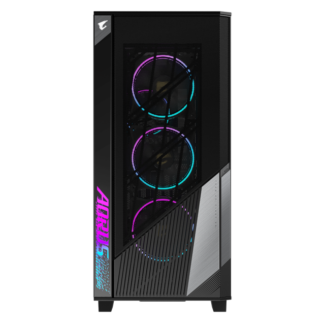 Кутия Gigabyte AORUS AC500 ST, Tempered Glass, RGB Fusion 2.0, Mid Tower 