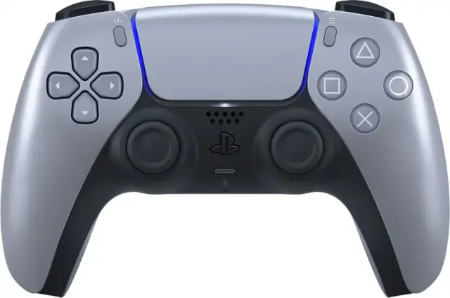 Безжичен геймпад Sony PS5 DualSense - Sterling Silver 