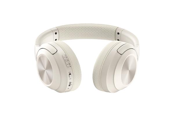 Блутут слушалки с микрофон А4tech BH220, Bluetooth v.5.3, Бежови 