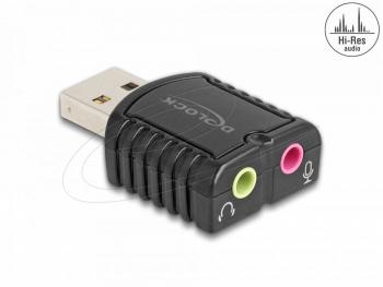 Delock External USB Sound Card 24 bit / 96 kHz