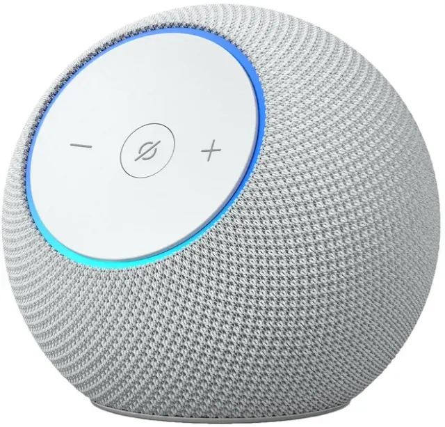 Преносима смарт тонколона Amazon Echo Dot Max 2025, Alexa, бял 