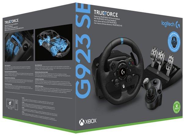 Волан LOGITECH G923 SE + LOGITECH скоростен лост за XBOX/PC 