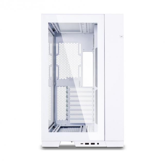 Case Lian Li PC-O11 Dynamic EVO Mid-Tower, Tempered Glass, White 