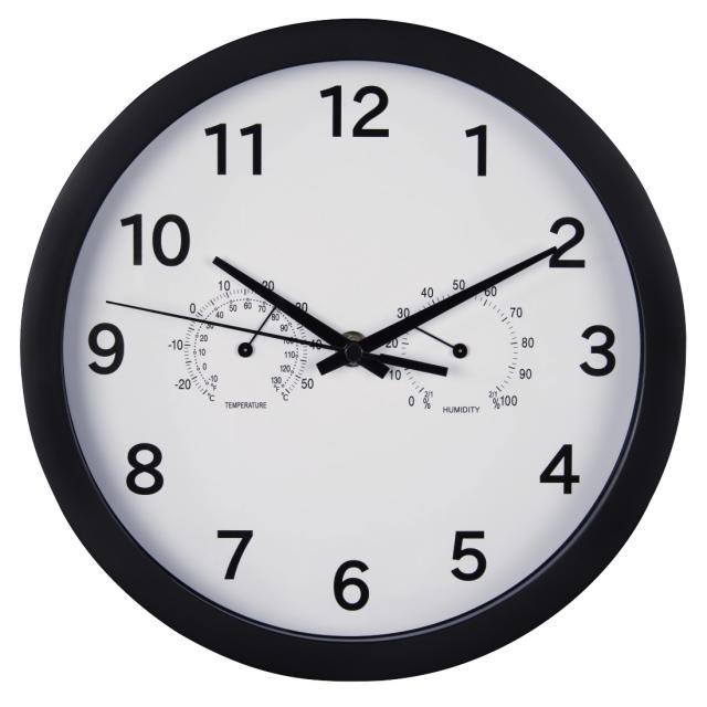 Стенен часовник Hama Pure Plus, Ø 25 cm, 186342 