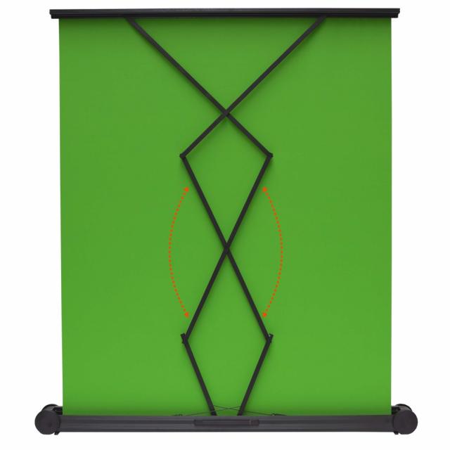 Mobile Chroma Key Green Screen 150 x 180cm CELEXON 