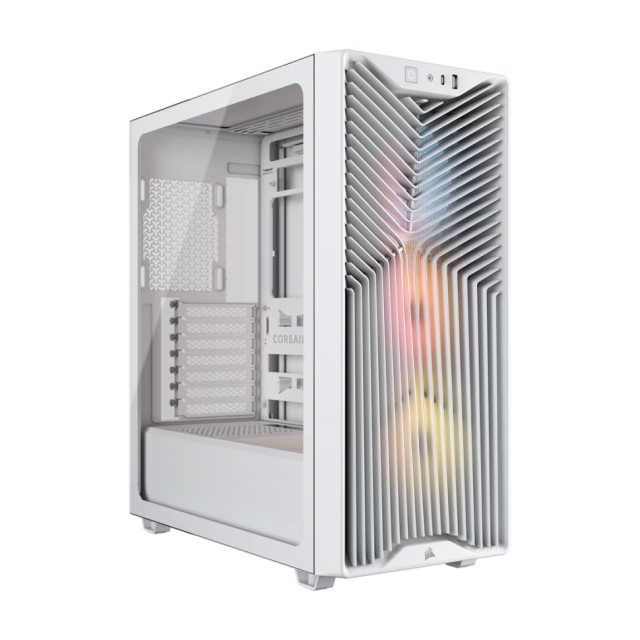 Case Corsair 3200D RS ARGB Mid-Tower Performance Case - White 